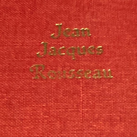 Antique Book - The Works of Jean Jacques Rousseau Confessions 1955 - Picture 6 of 6